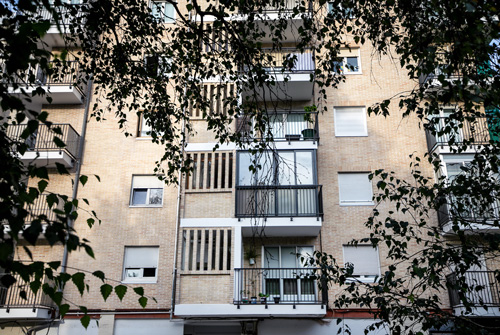 rehabilitación de fachada en Gipuzkoa: fachada sate en Elizasu 13 alza, donostia