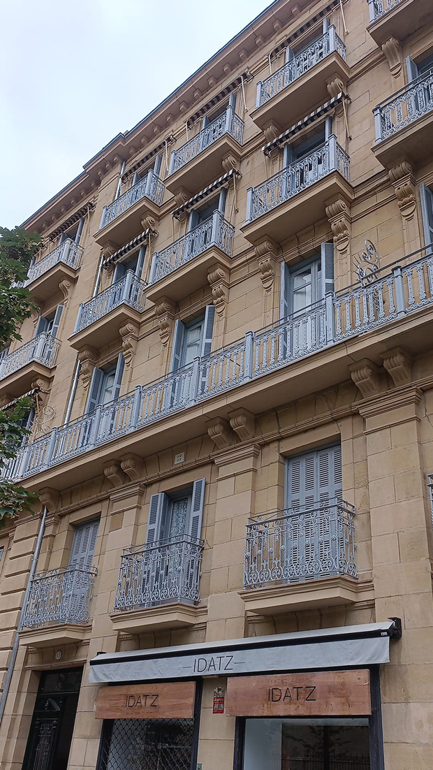 rehabilitación de fachada en donostia-san sebastián