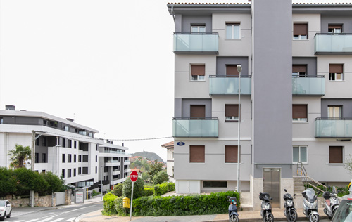 rehabilitación de fachada en donostia, gipuzkoa